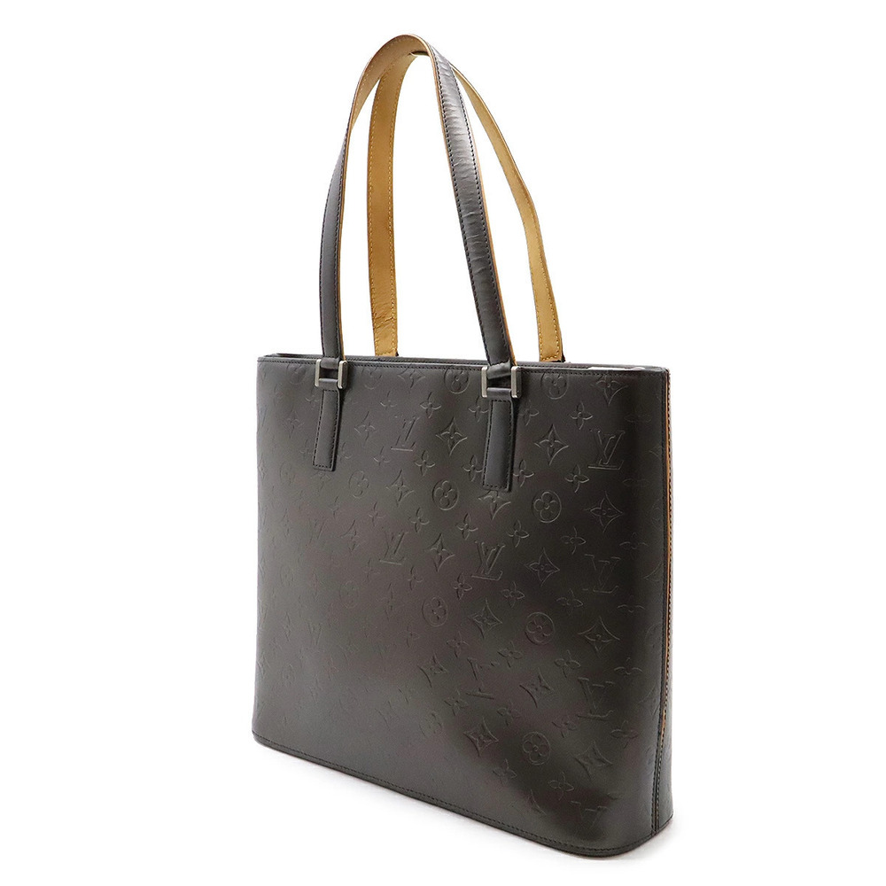 Louis Vuitton Black Wilwood Bag Monogram Noir Tote Matte Shoulder Black